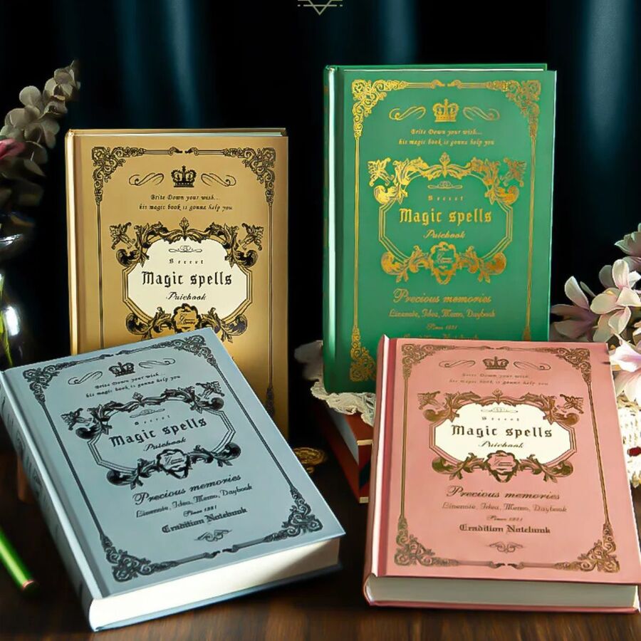 Cuaderno libro vintage