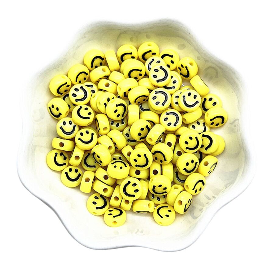 100 CUENTAS CARITAS AMARILLAS