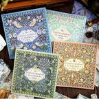 Block grande de papeles coleccion botanicos