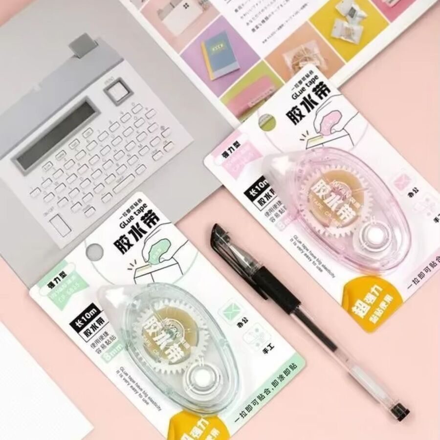 Cinta adhesiva de doble cara fuerte de 10m x 8mm GLUE TAPE