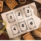 Sello marco en base de madera