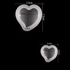 SET MOLDES CORAZONES