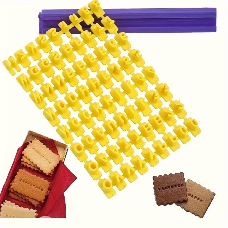 Herramienta texturizador letras para masas fondant