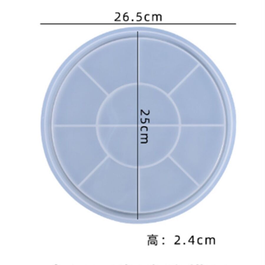 Molde de silicona bandeja - 29761