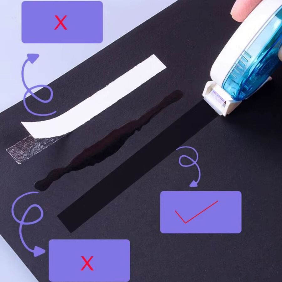 Cinta de doble cara de 8mm de ancho X 5m glue tape