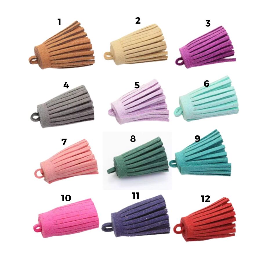 10 BORLA GAMUZA 20*32MM