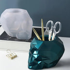 Molde silicona porta lapiz, calavera - 30063