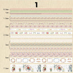 Caja 18 washi tape coleccion poesía