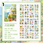 LIBRO STICKERS PET Y WASHI MOMENTS