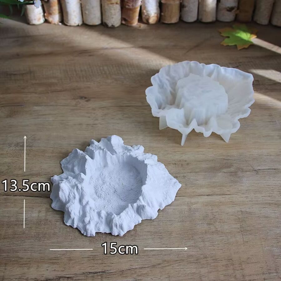 Molde de silicona CENICERO MONTAÑA ROCA