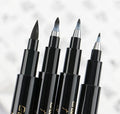 Set marcadores negros para lettering caligrafia