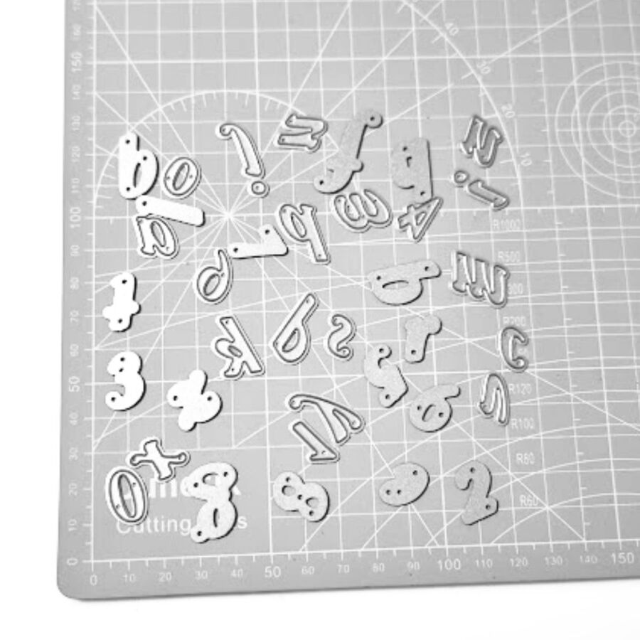 Troquel alfabeto 29898