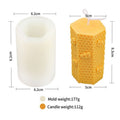Molde silicona vela miel - 30104