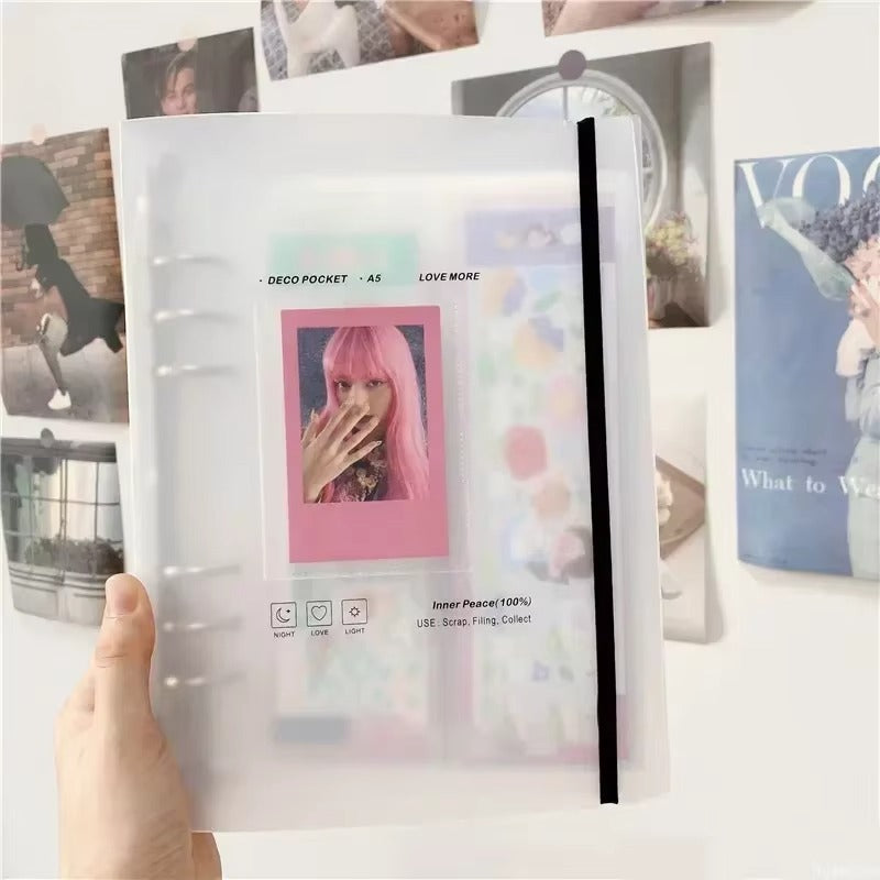 Carpeta BINDER de fotos A5, álbum de fotos Kpop FOLIOS