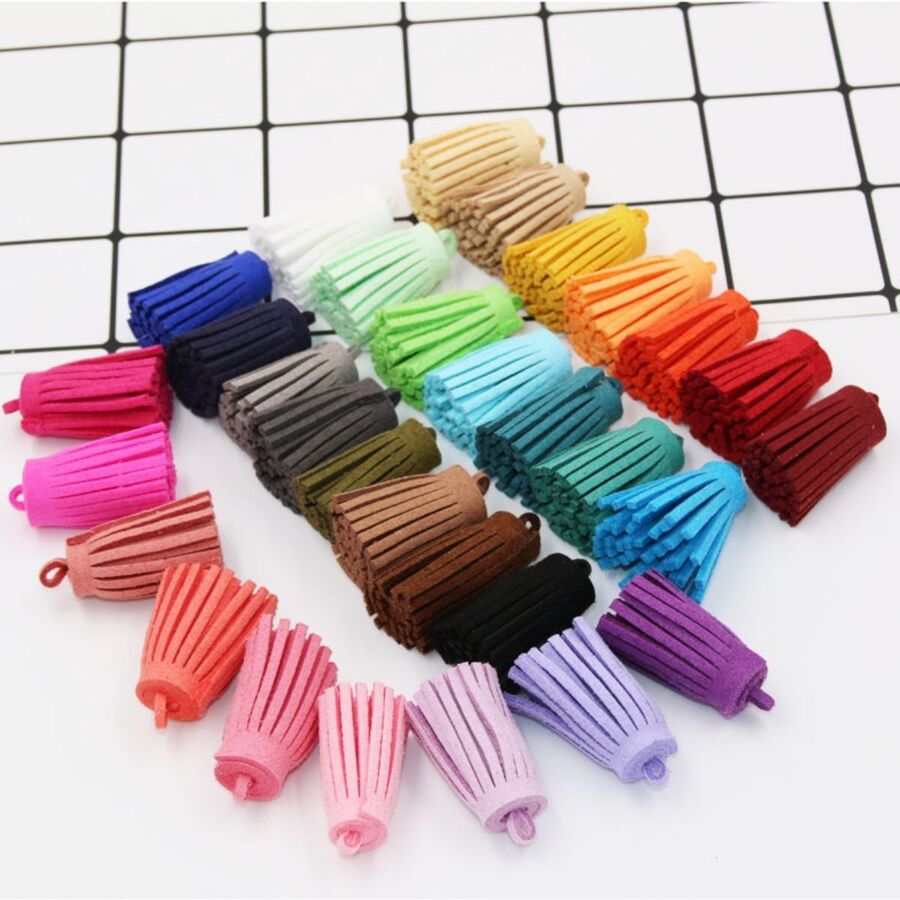 10 BORLA GAMUZA 20*32MM