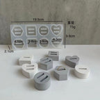 Molde de silicona porta anillo