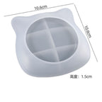 Molde silicona bandeja gato - 30080
