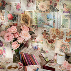 Block papel rustico coleccion floral