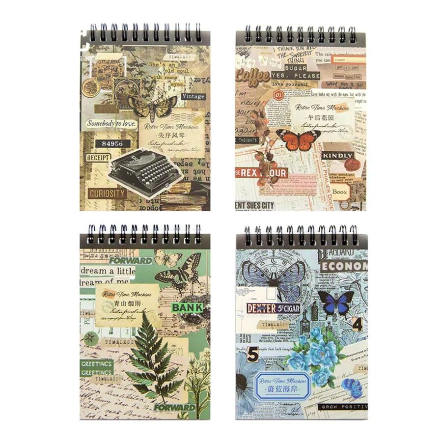 LIBROS STICKERS ESPIRAL MEDIANO