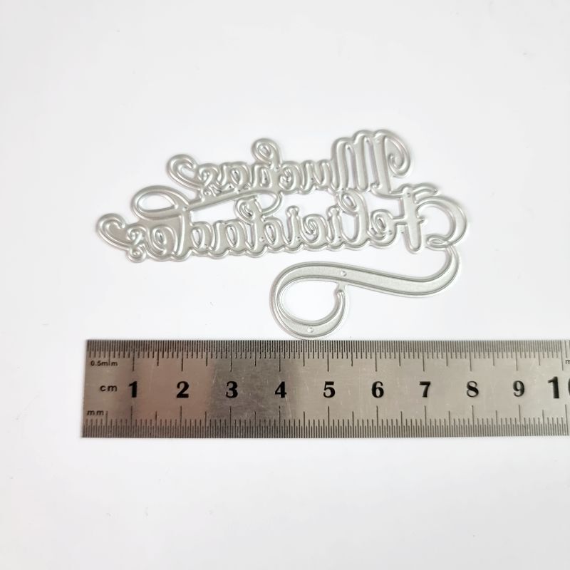 Troquel Muchas Felicidades