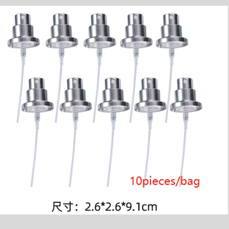 10 repuesto spray plateado