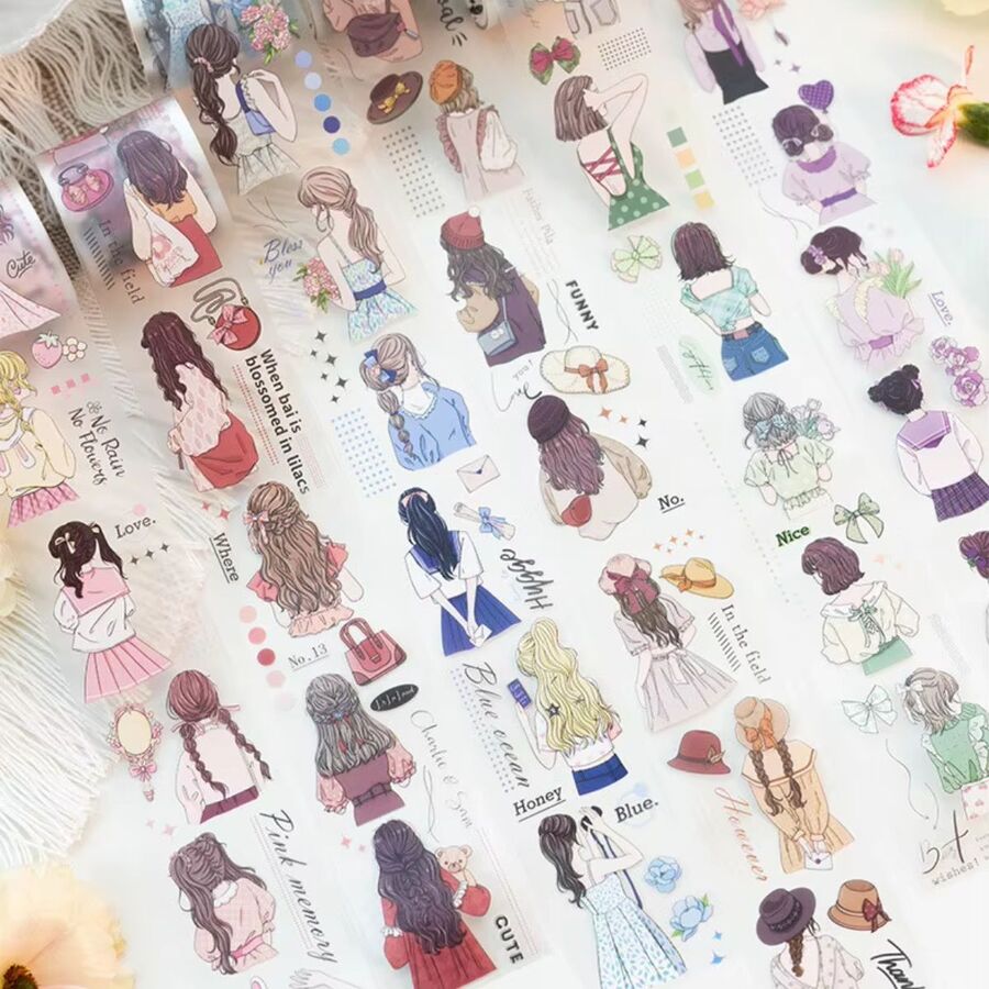 Cinta washi tape nenas