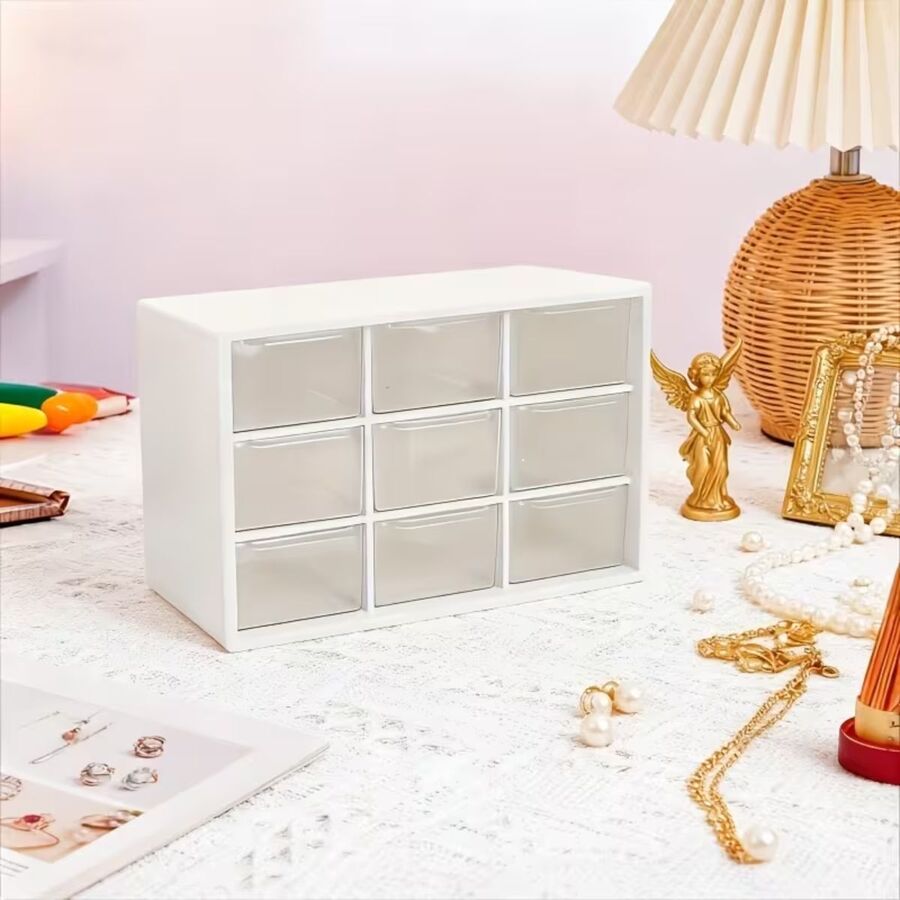 Cajonera Organizadora Blanca 9 cajones