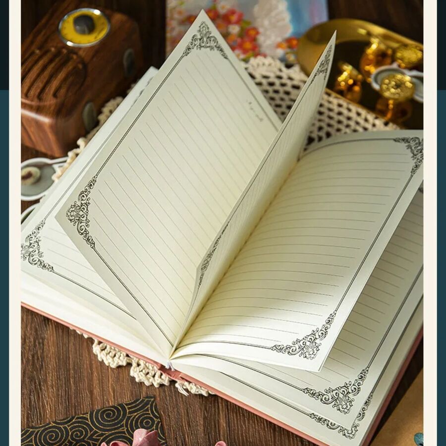 Cuaderno libro vintage