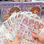 Caja sticker kawai