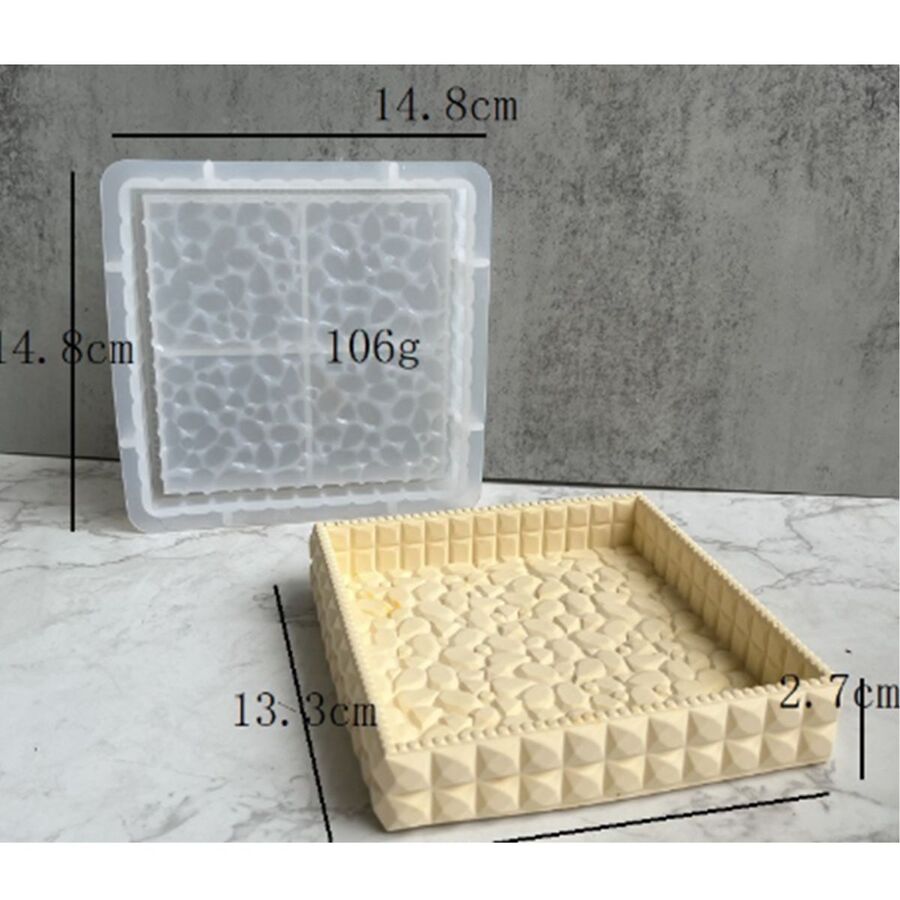 Molde de silicona bandeja - 29800