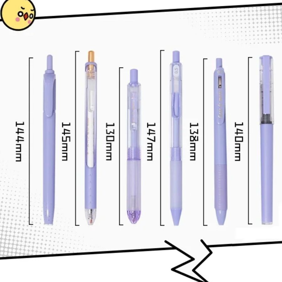 Pack lapiceras y resaltador