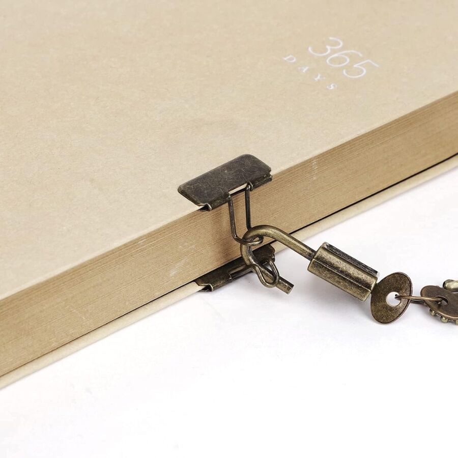 Cuaderno libro 365 dias CON CANDADO