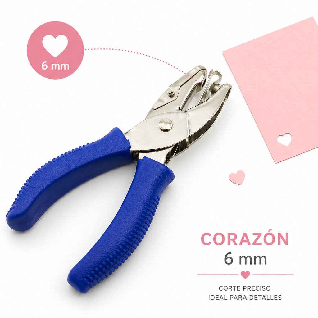 Perforadora Mini Corazon