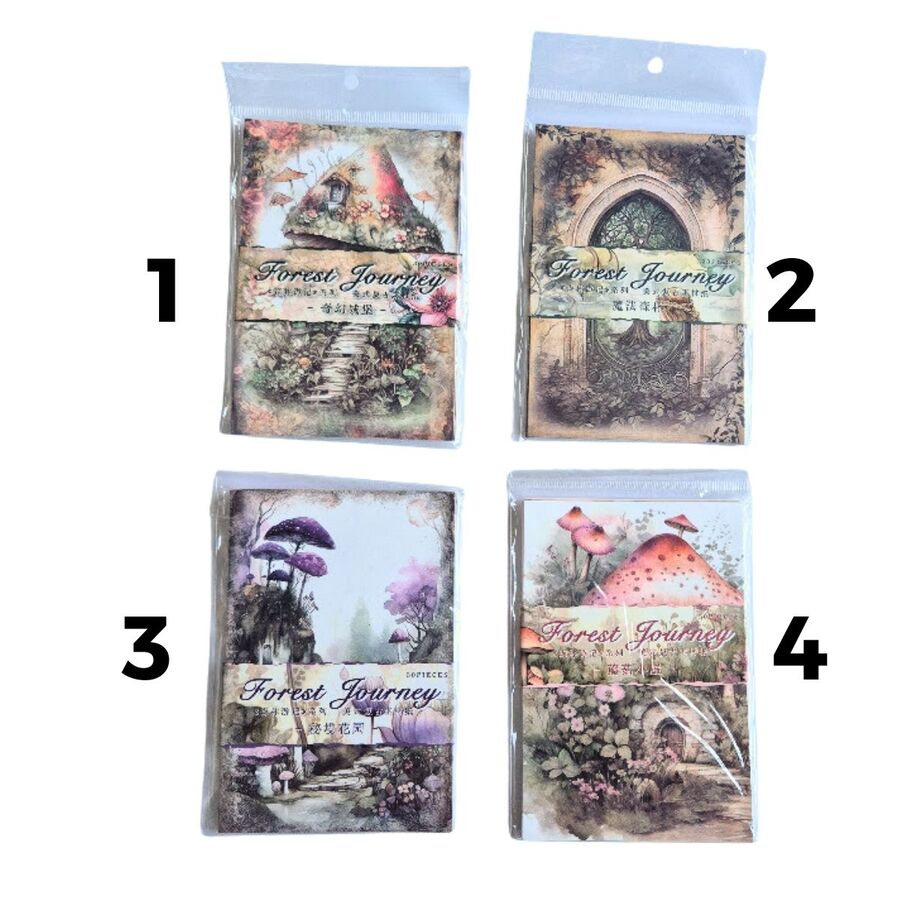 Set papeles forest