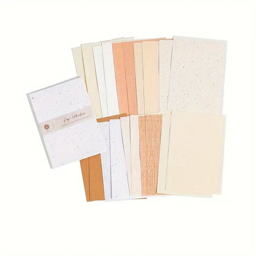 Papel con Textura Decorativa para Scrapbooking,