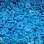 35mm Azul Turquesa Aros Encuadernado Tipo Happy Planner.