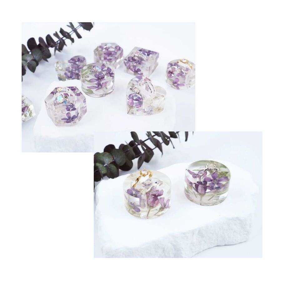 Molde de silicona porta anillo