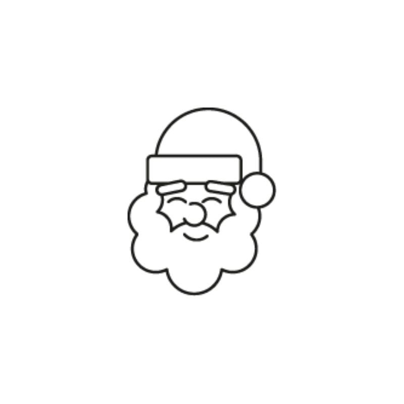 Sello Silicona Papa Noel