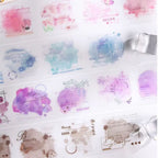 Caja de 6 cintas PVC para journaling Romantic