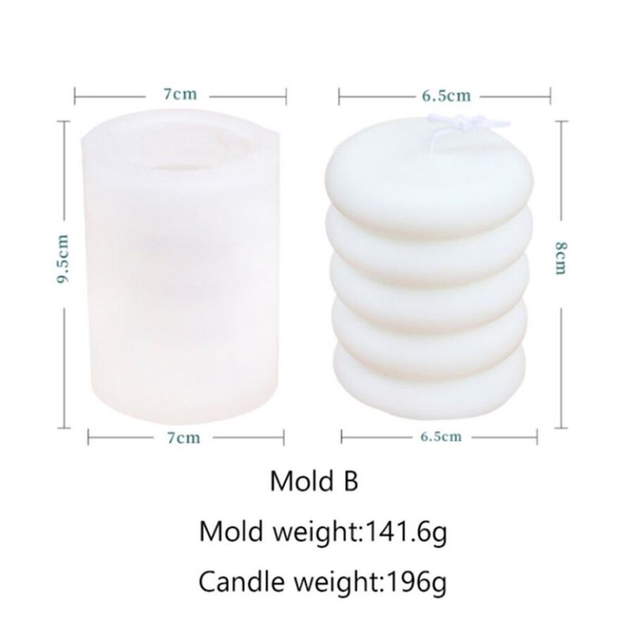 MOLDE SILICONA VELA 01 C2