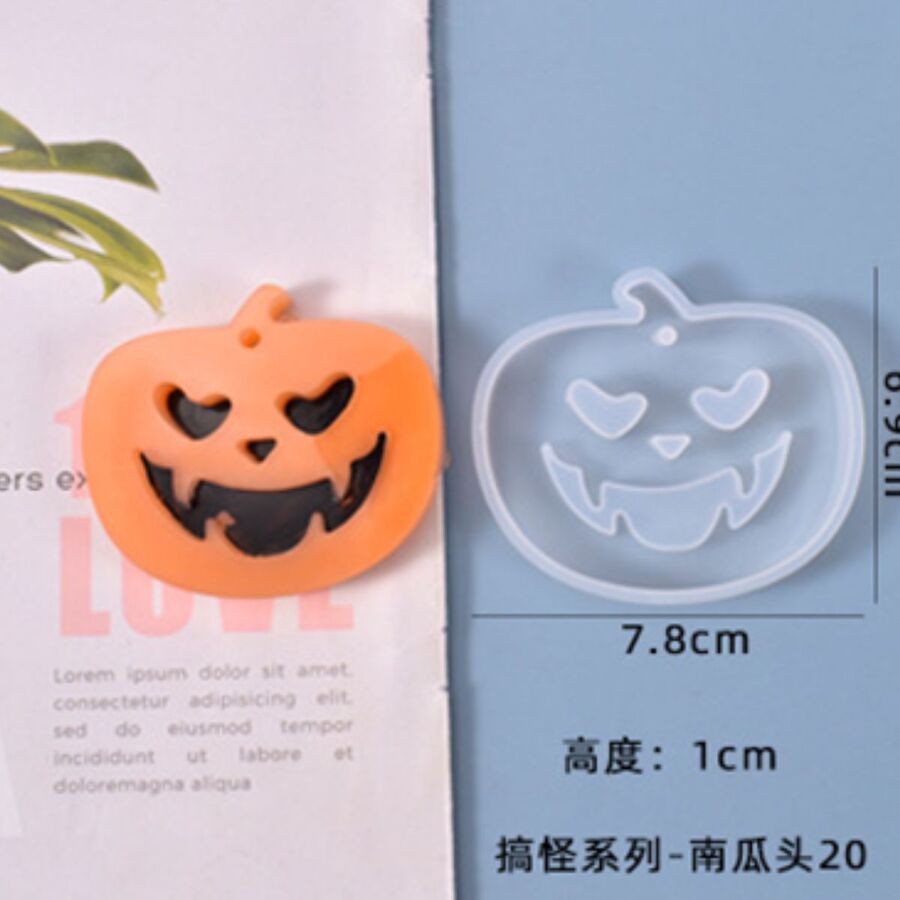 Molde de silicona Halloween calabaza - 29753