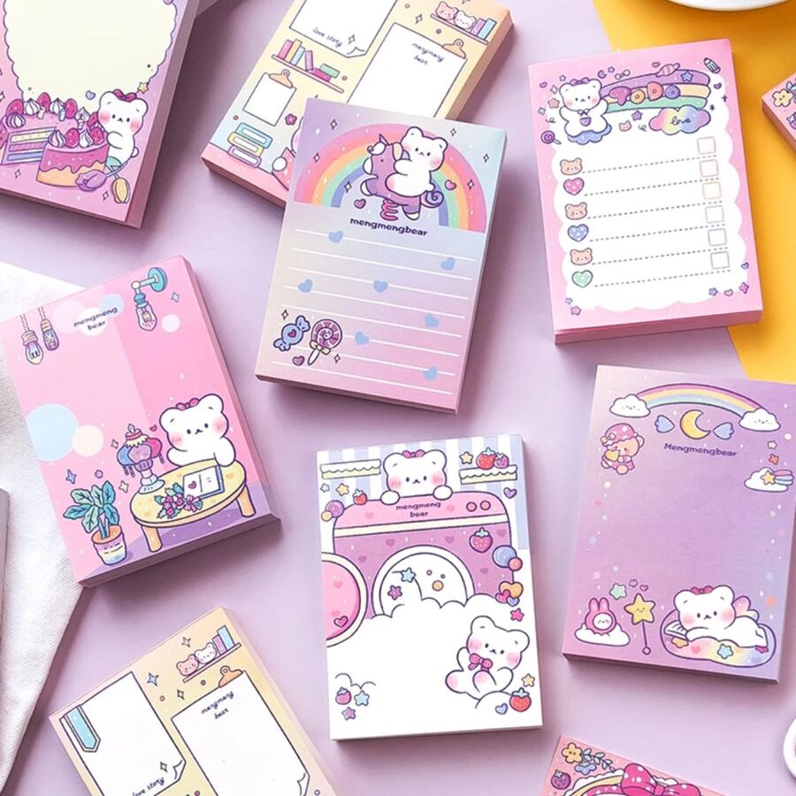 Bloc de notas Kawaii