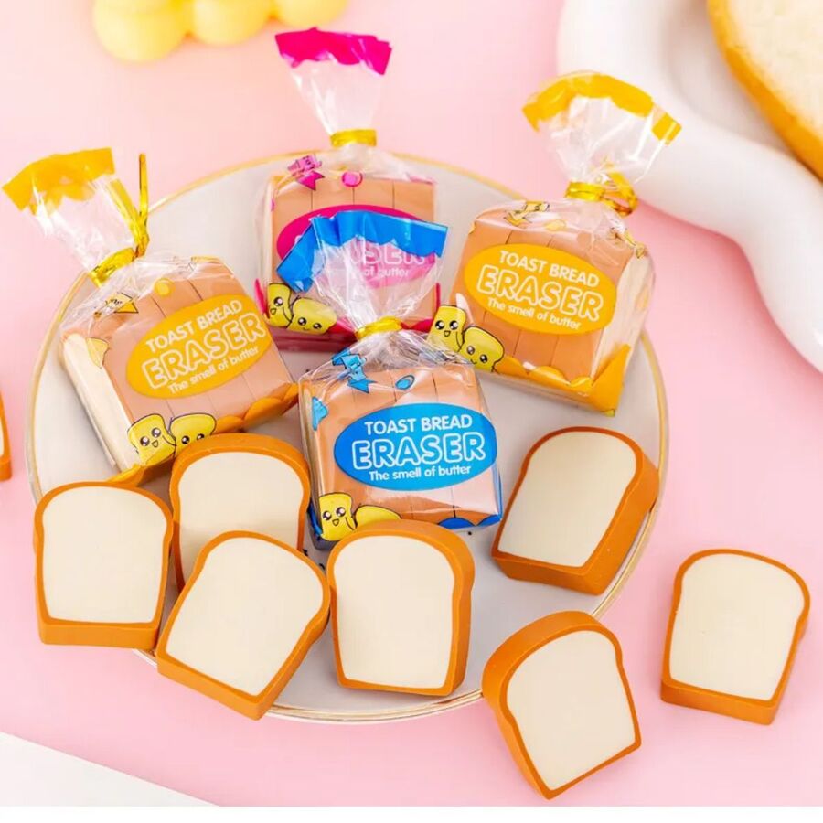 Gomas borrar tostadas