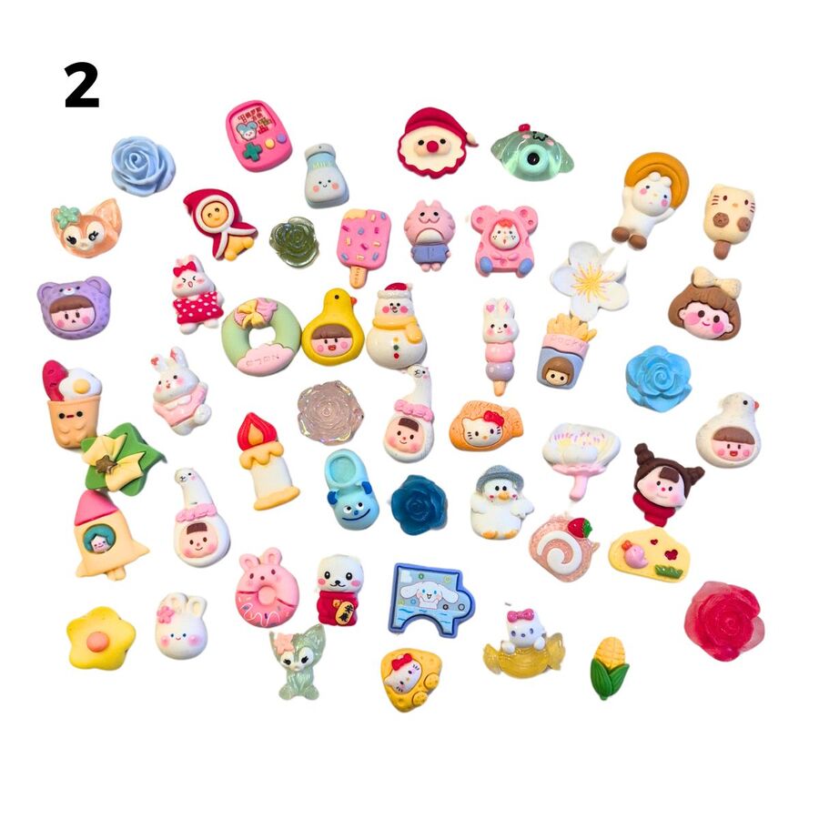 PACK 50 CHARMS SURTIDOS