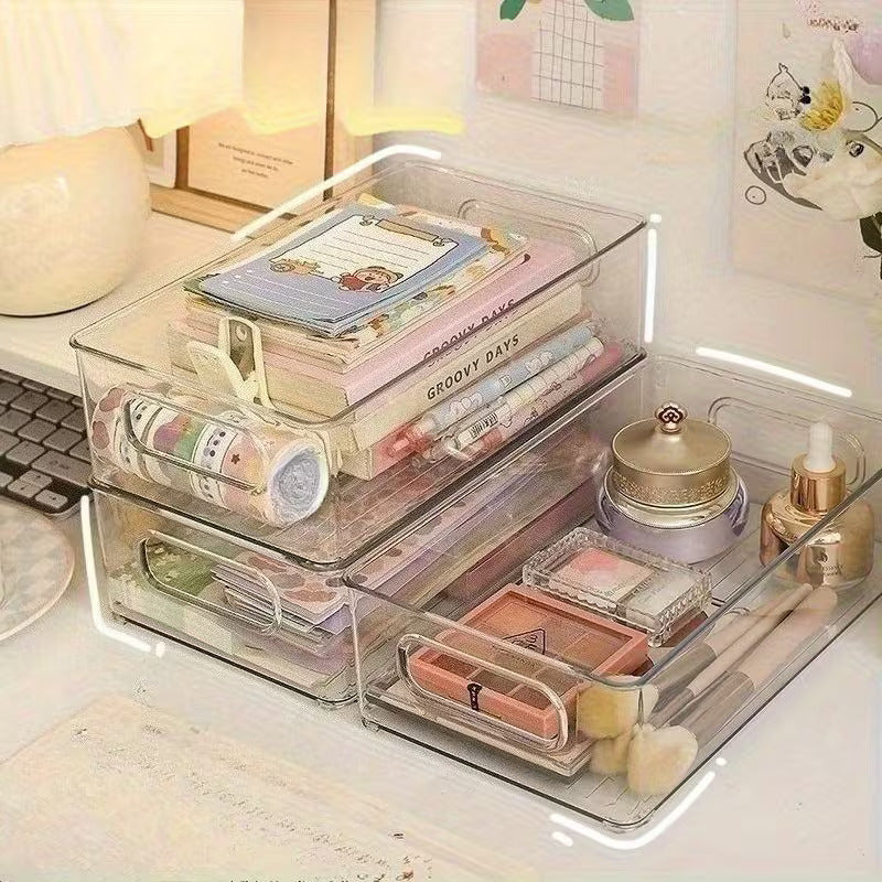 ORGANIZADOR ACRILICO APILABLE MAQUILLAJE BAÑO COCINA