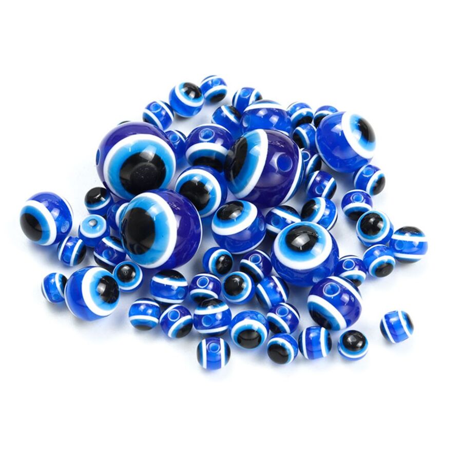 50 OJO TURCO REDONDO AZUL