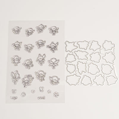 Sello Silicona Con Troqueles Modelo Hada R0280