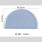 Molde de silicona semicirculo - 29791