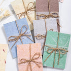 Set papeles rusticos artesanales