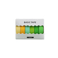 Set 6 Washi Tape Modelo Verde